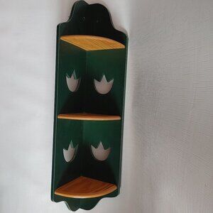 BEAUTIFUL Tulip Wall Shelf Wood Country Home Spring Decor